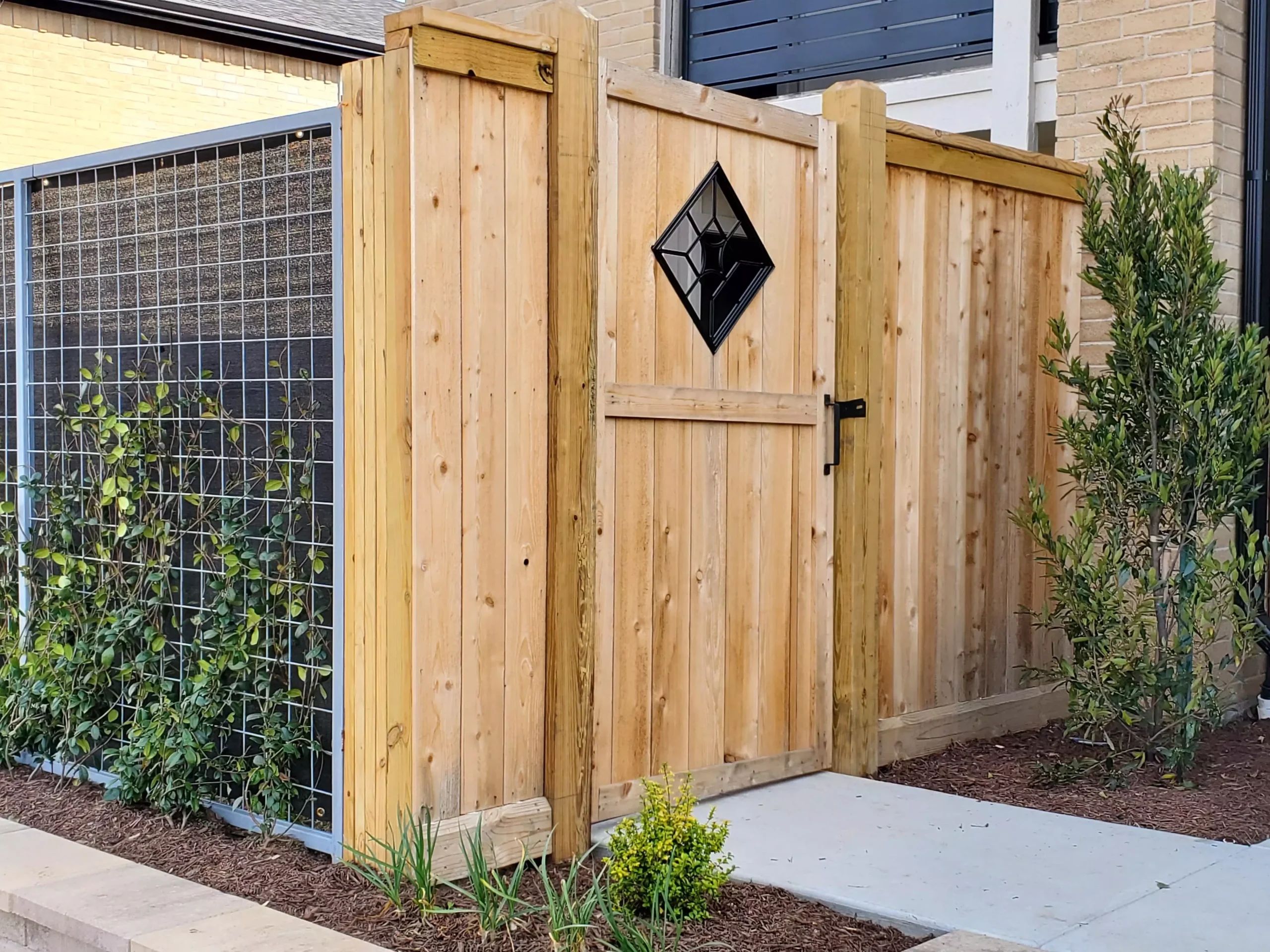 Custom gate installation